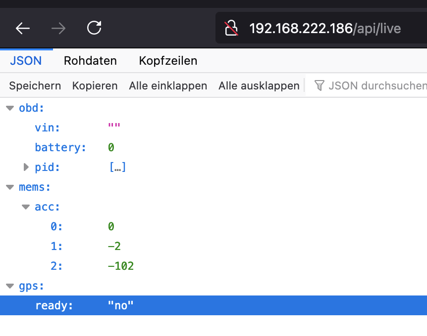 GPS -> Ready -> No even after several minutes